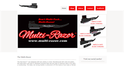 Desktop Screenshot of multi-razor.com